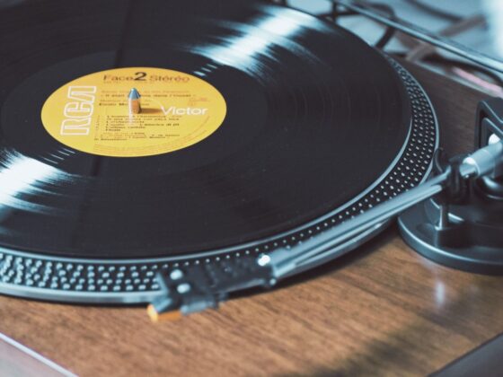 Vinyl music records