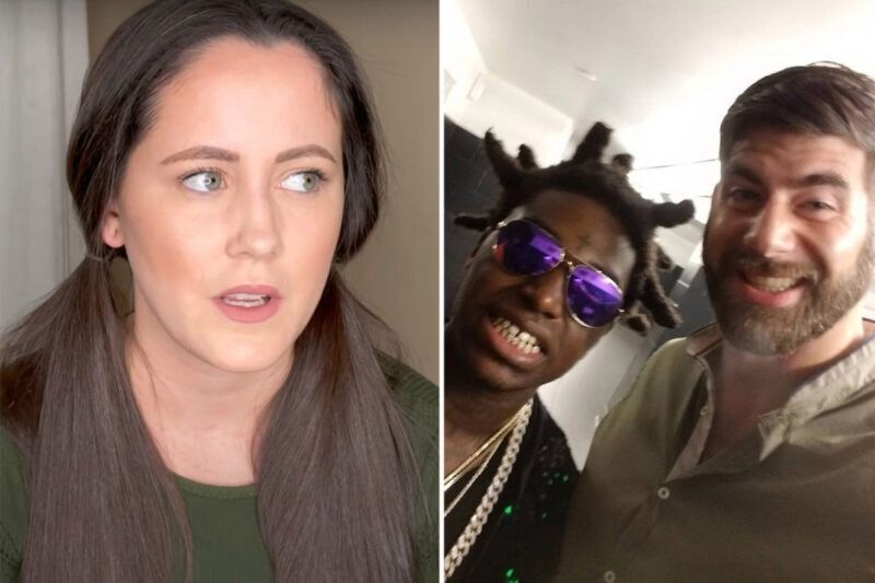 Teen Mom fans mock Jenelle Evans' husband David after he brags he 'smoked out the men's room' with rapper Kodak Black